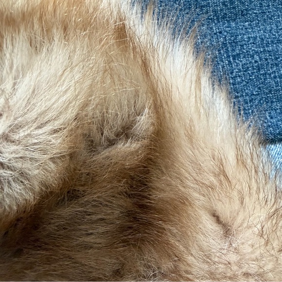 vintage faux fur hat tan pill box - Picture 3 of 8